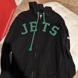Jets Zip Up Hoodie
